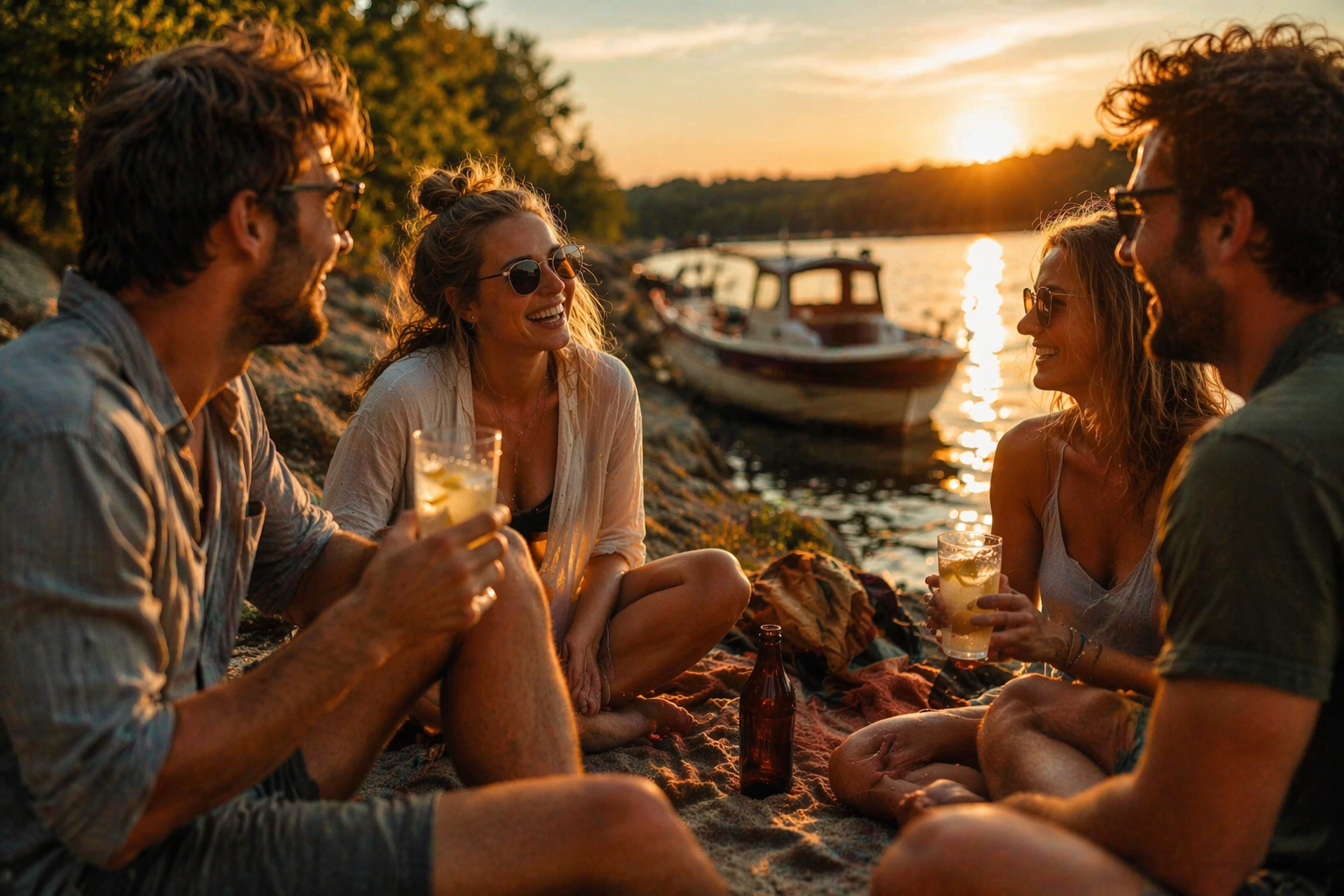 Bier met citroen voor zomerse momenten met vrienden